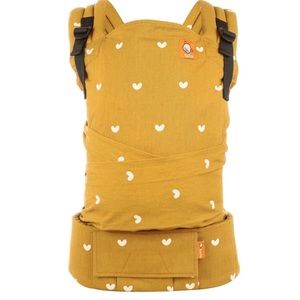 Tula baby wearer in sold out print